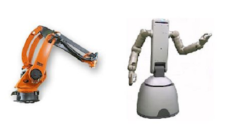 industrial robots vs service robots