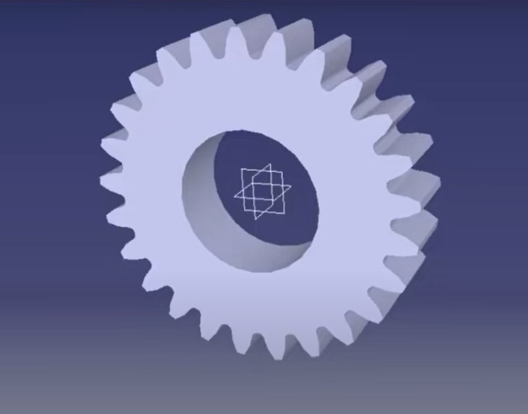 How to design spur gear in catia